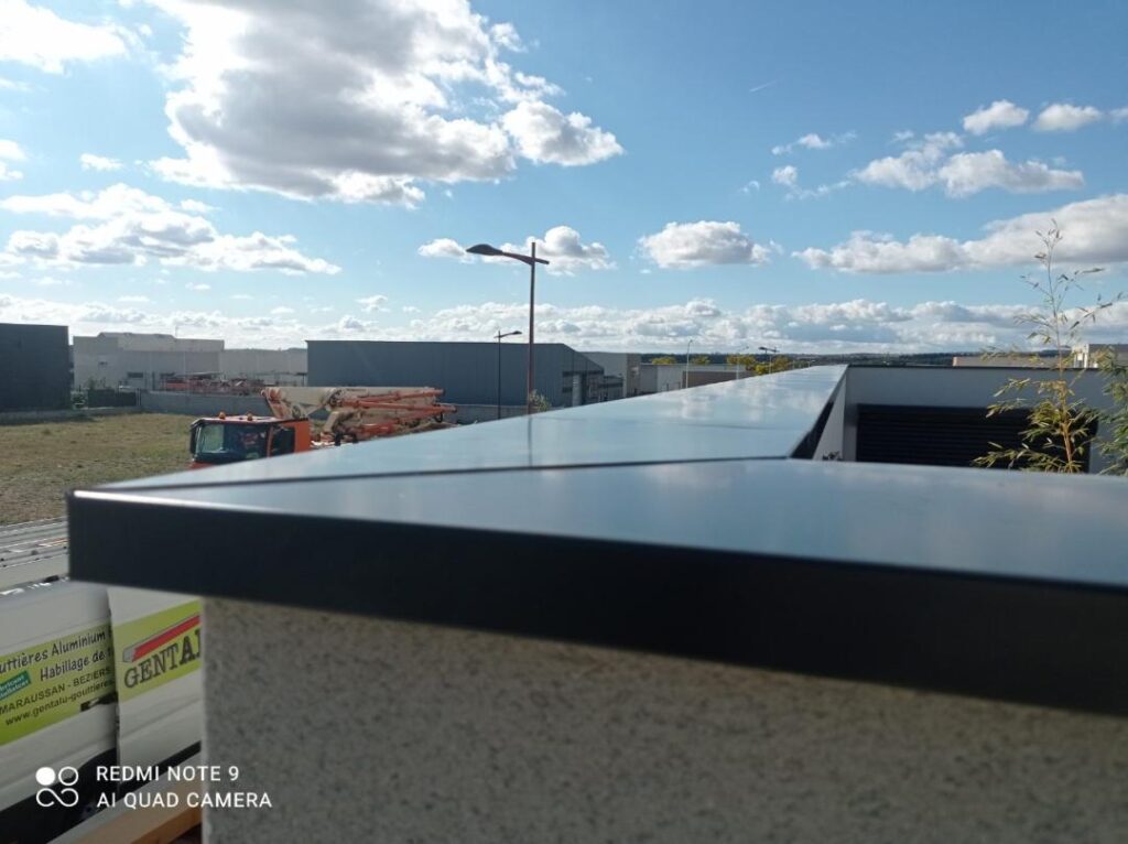 Couvertine aluminium - Gentalu 34 - Maraussan